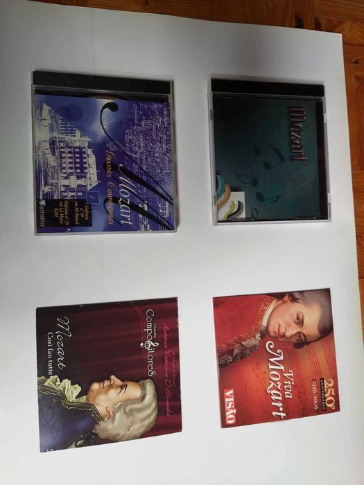 Pack Mozart com vários CD