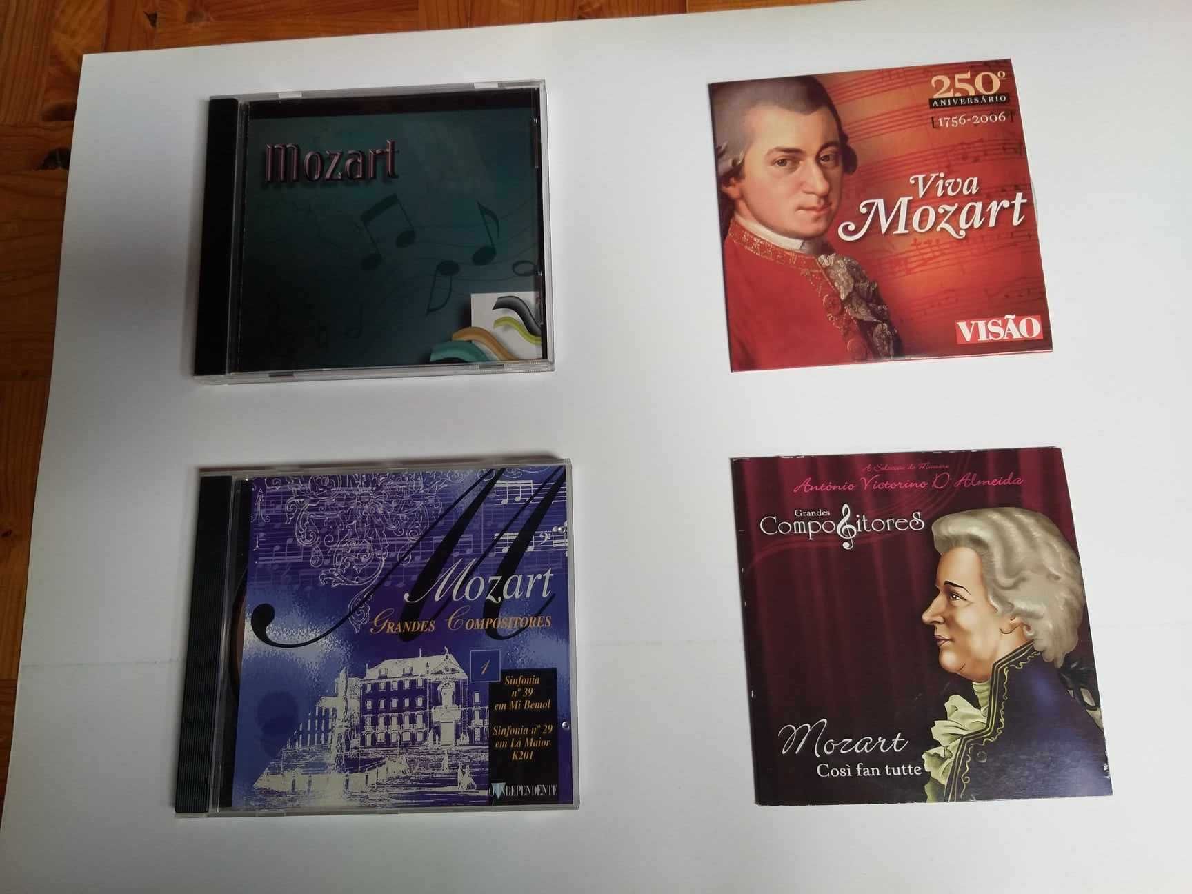 Pack Mozart com vários CD