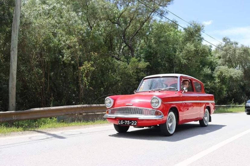 Carro do Harry Potter para casamentos