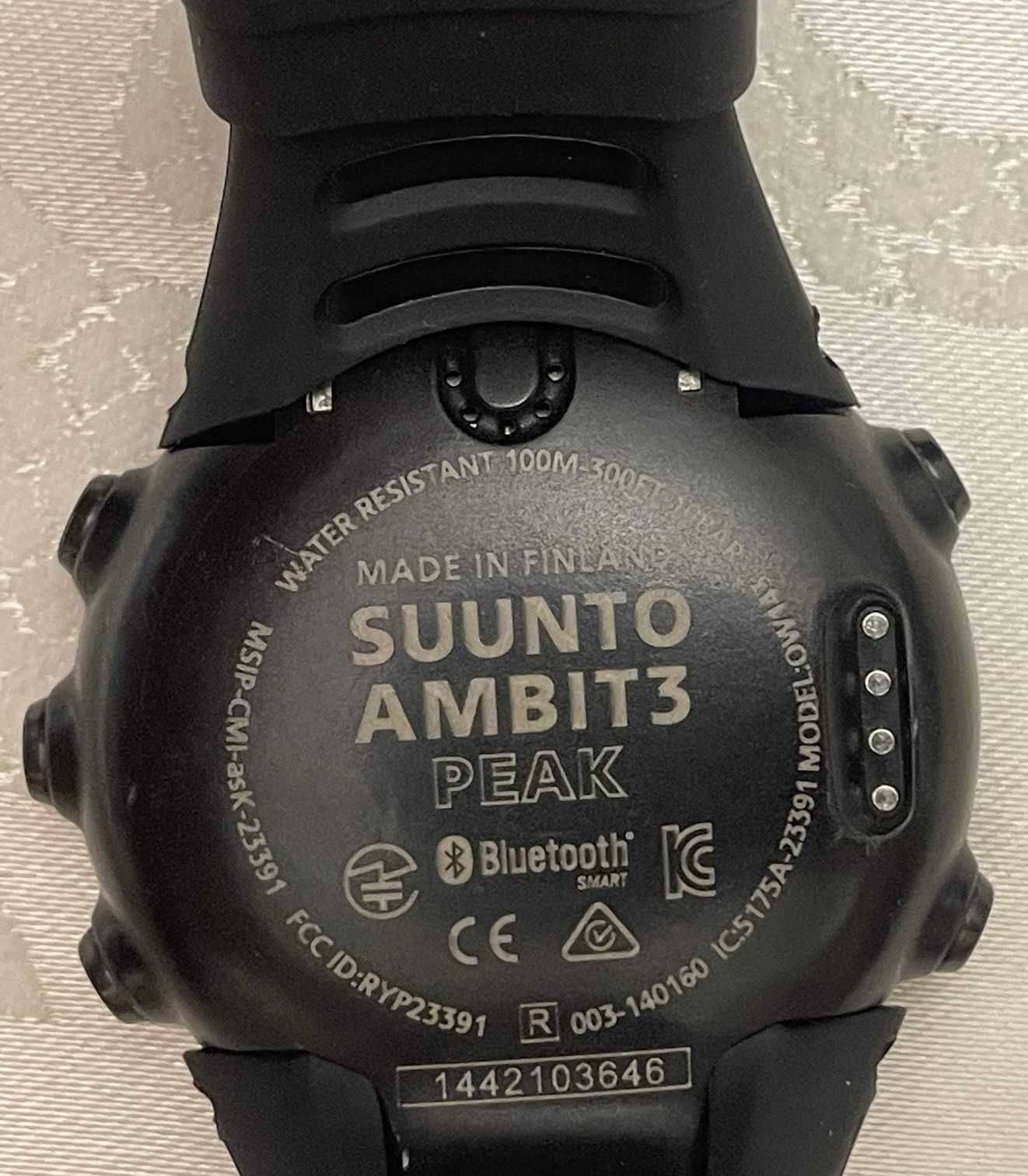 Suunto Ambit3 Peak - Zegarek outdoorowy GPS