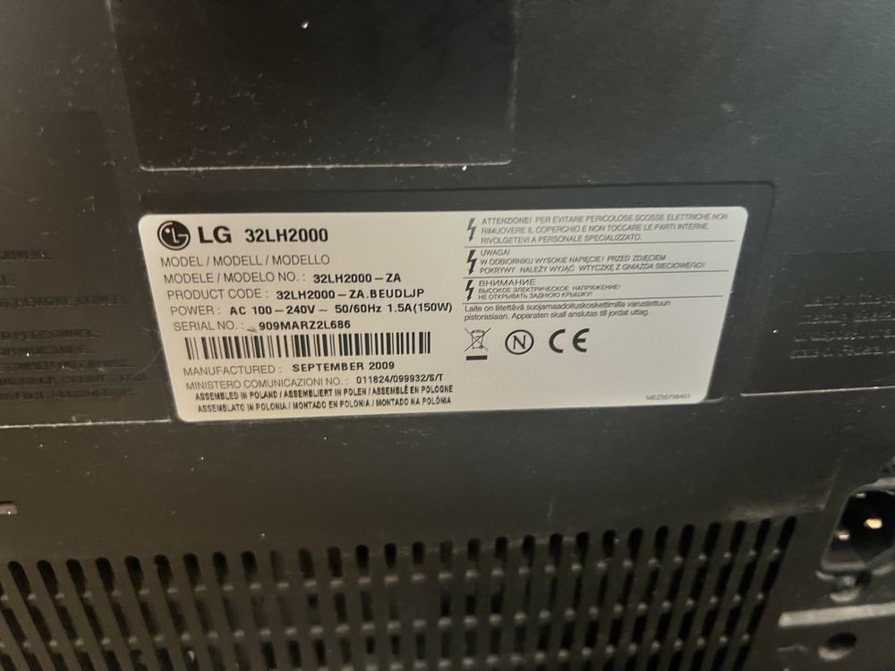 Telewizor LG 35” 32LH2000