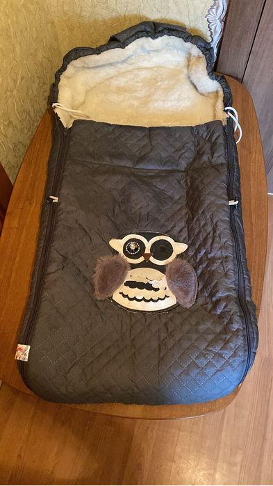 Конверт в каляску зимний