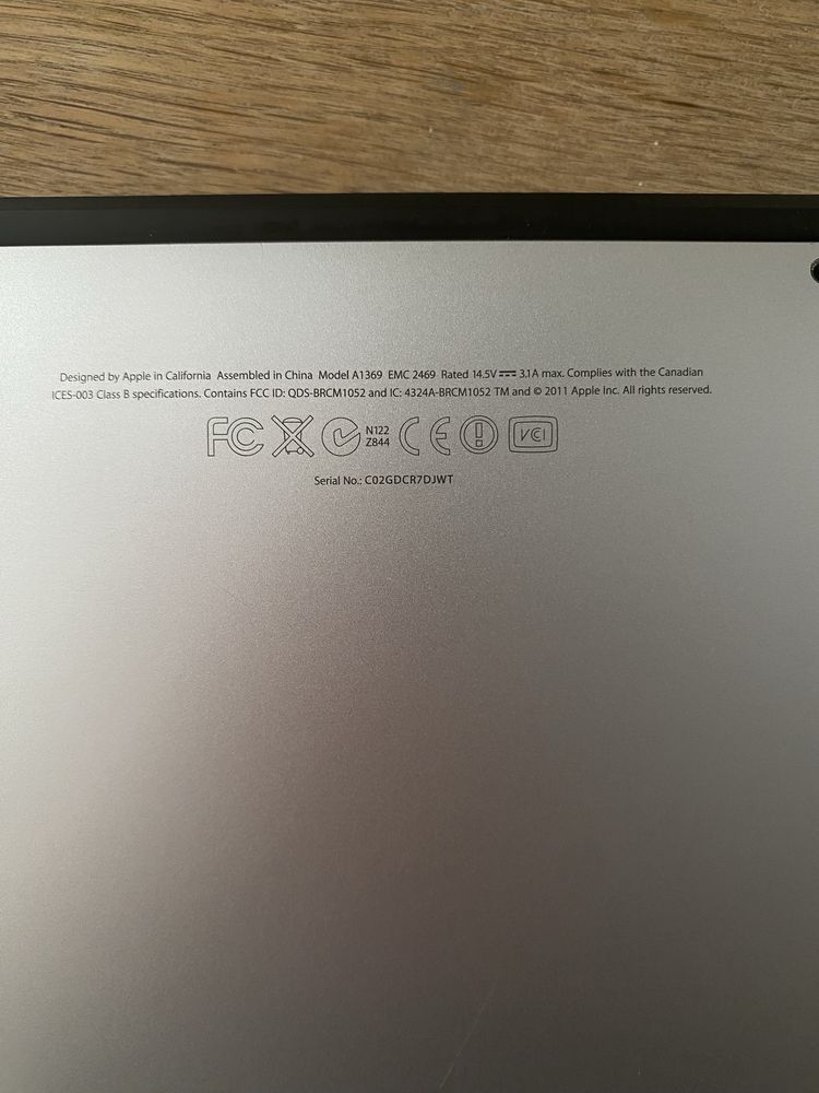 MacBook Air A1369 —ціна договірна