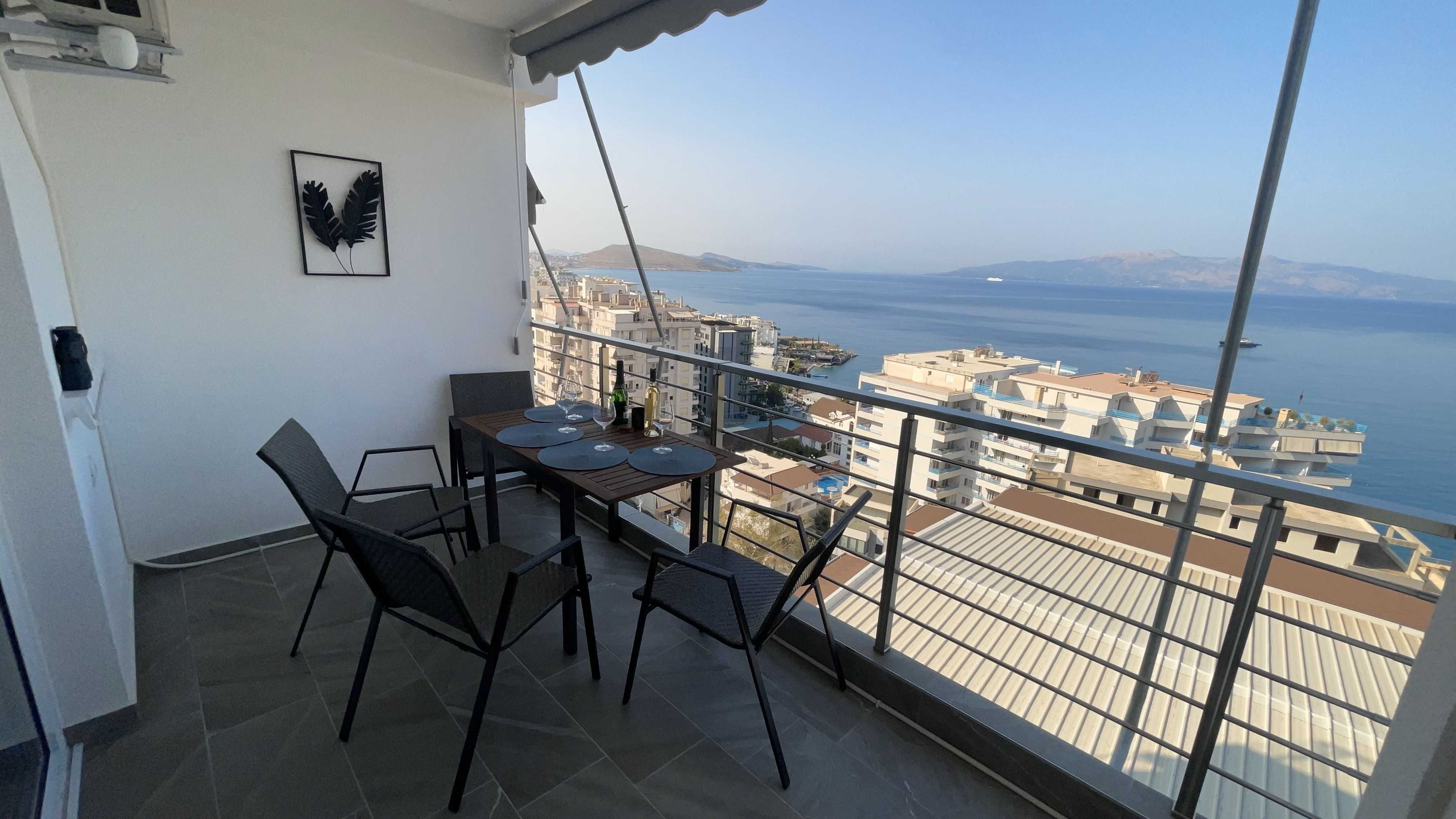 Apartament w miejscowości Saranda (Albania) z panoramą na morze