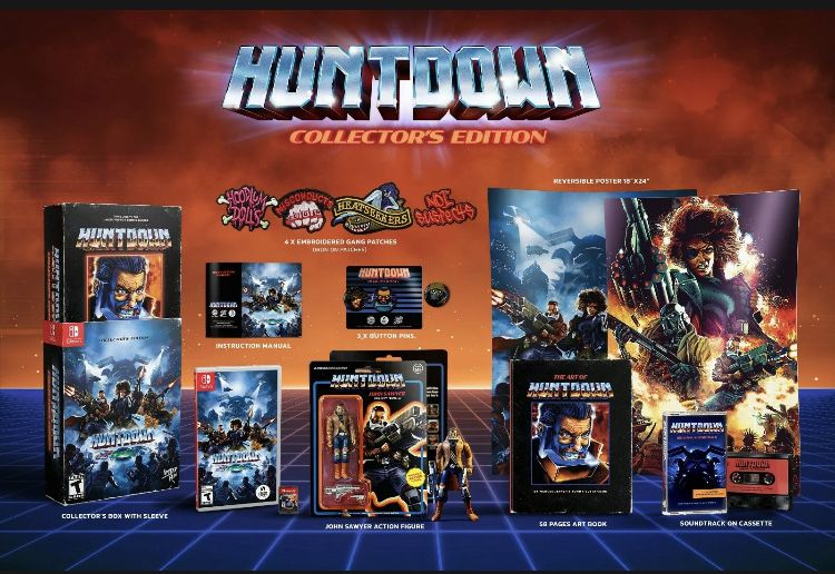 HUNTDOWN Nintendo Switch edicão Colecionador Limitada