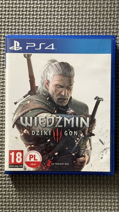 Gra Wiedźmin 3: Dziki Gon Ps4 Ps5 Stan perfect