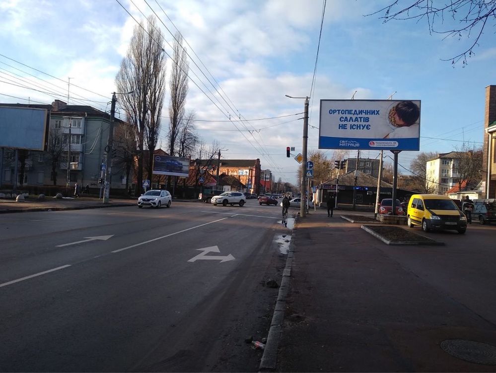 Розміщення реклами на біллбордах Житомир та область