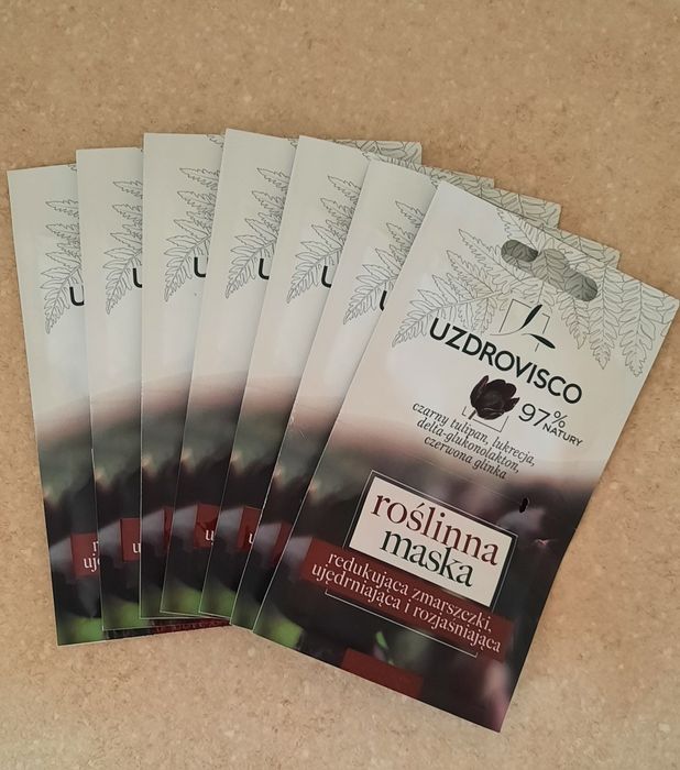 Maska do twarzy Uzdrowisko- 7 szt.