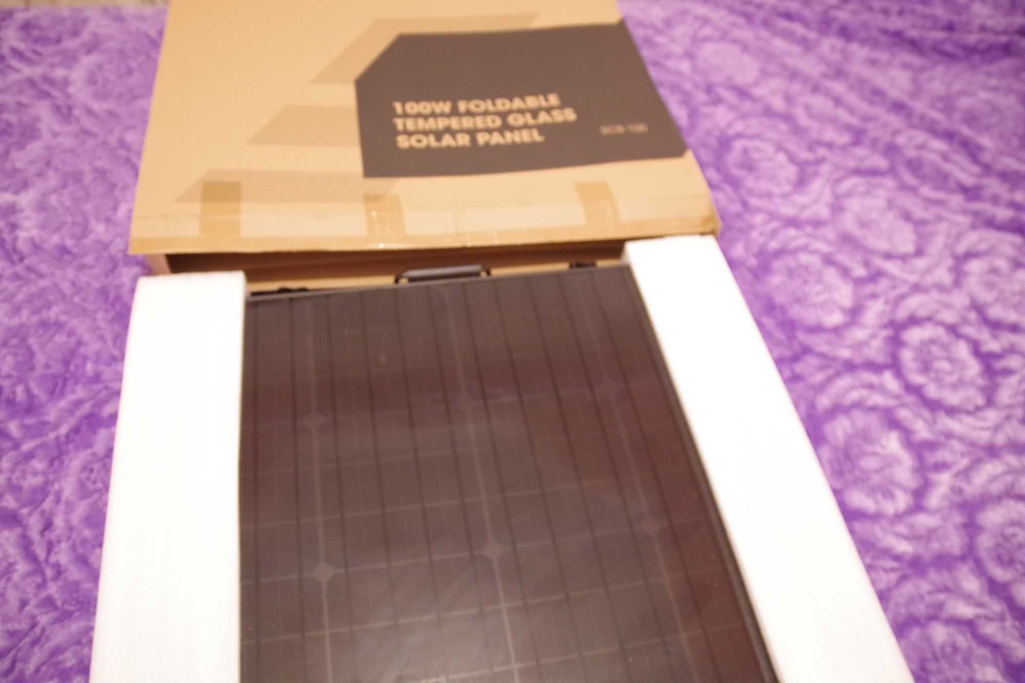 Сонячна панель Suaoki SCB-100 100 Вт портативна