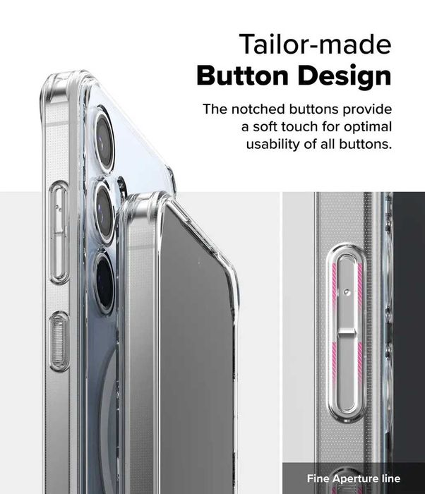 Чехол Ringke Fusion Magnetic для Samsung Galaxy S24 FE Clear