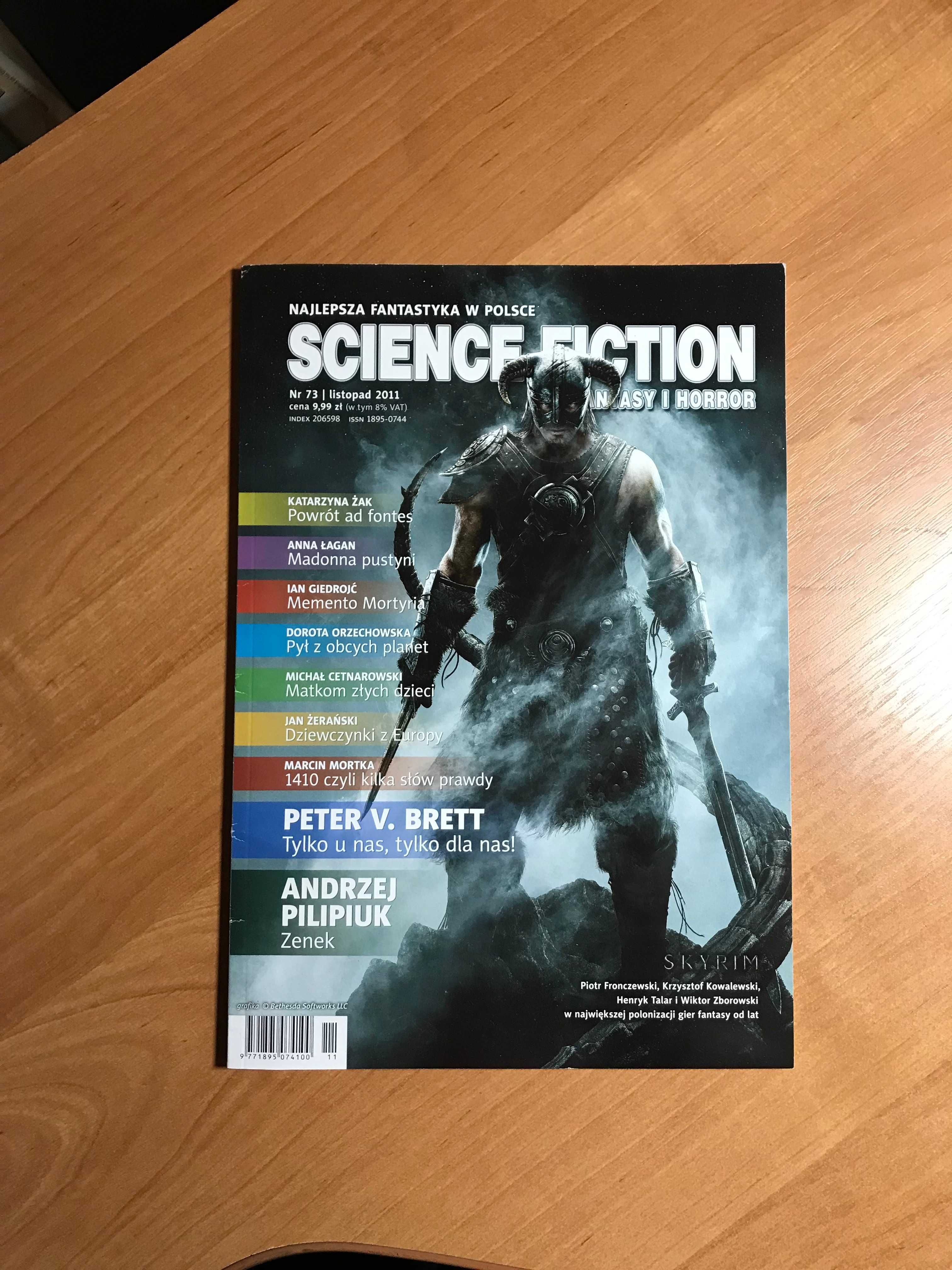 Science Fiction Skyrim Peter V. Brett Andrzej Pilipiuk Grzędowicz