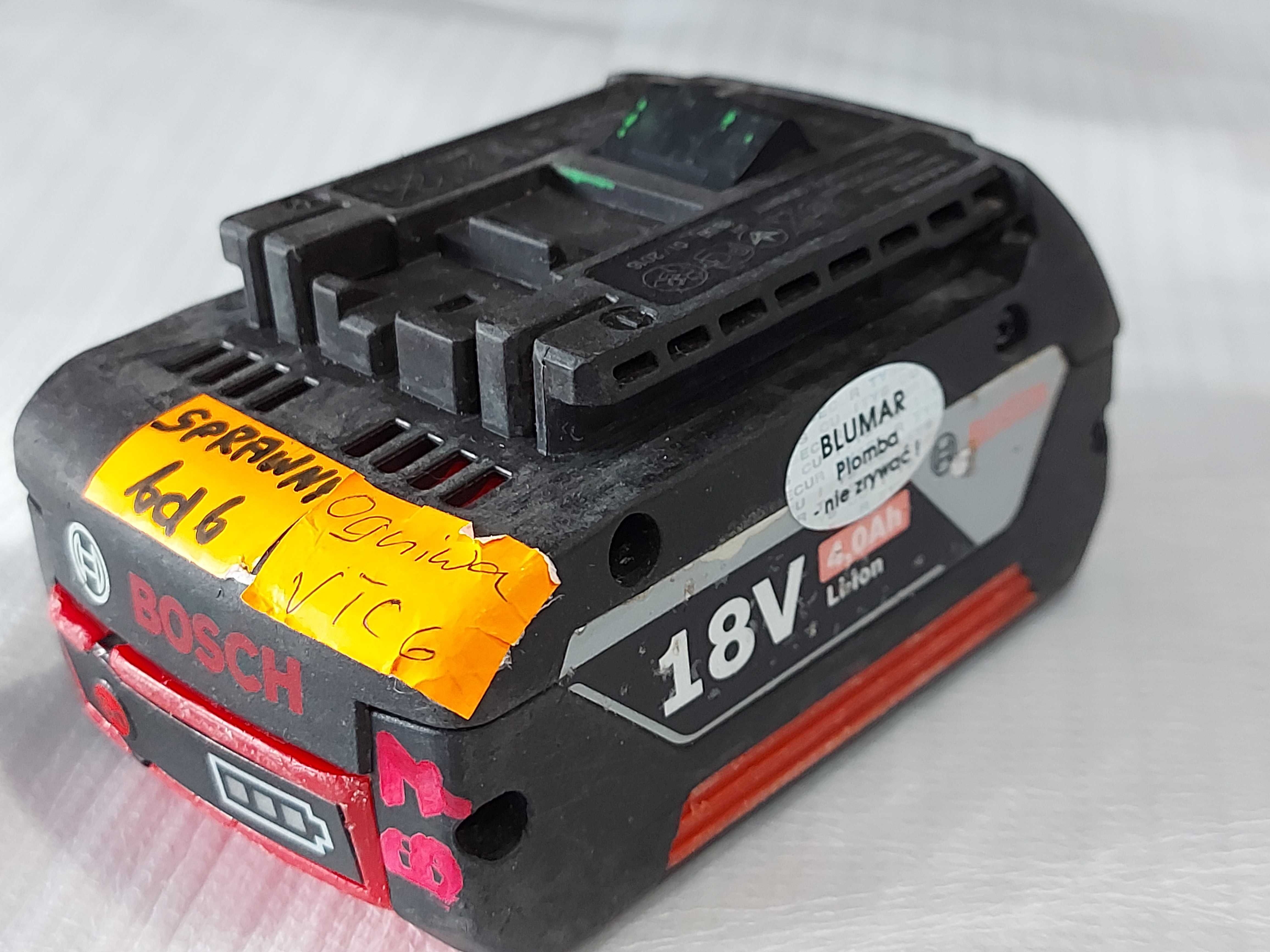 Akumulator bateria Li-Ion Bosch GBA 18 V 4 Ah