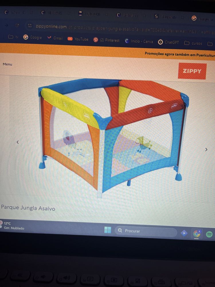Parque infantil Jungla Asalvo Zippy