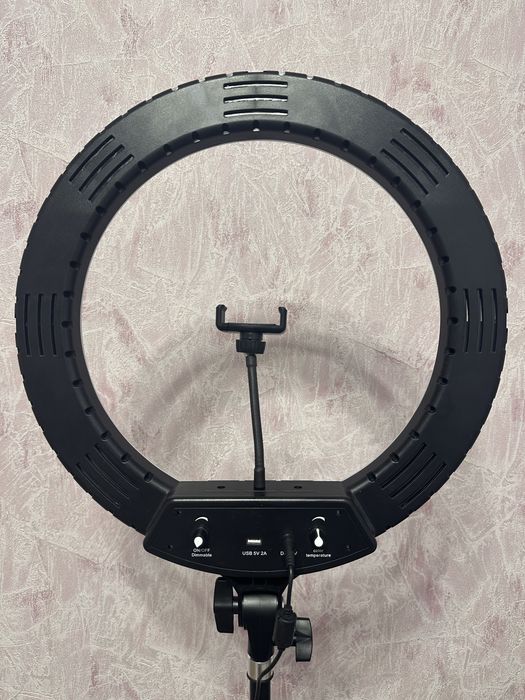 Кільцева лампа (діаметр 45см), лампа для майстра тату