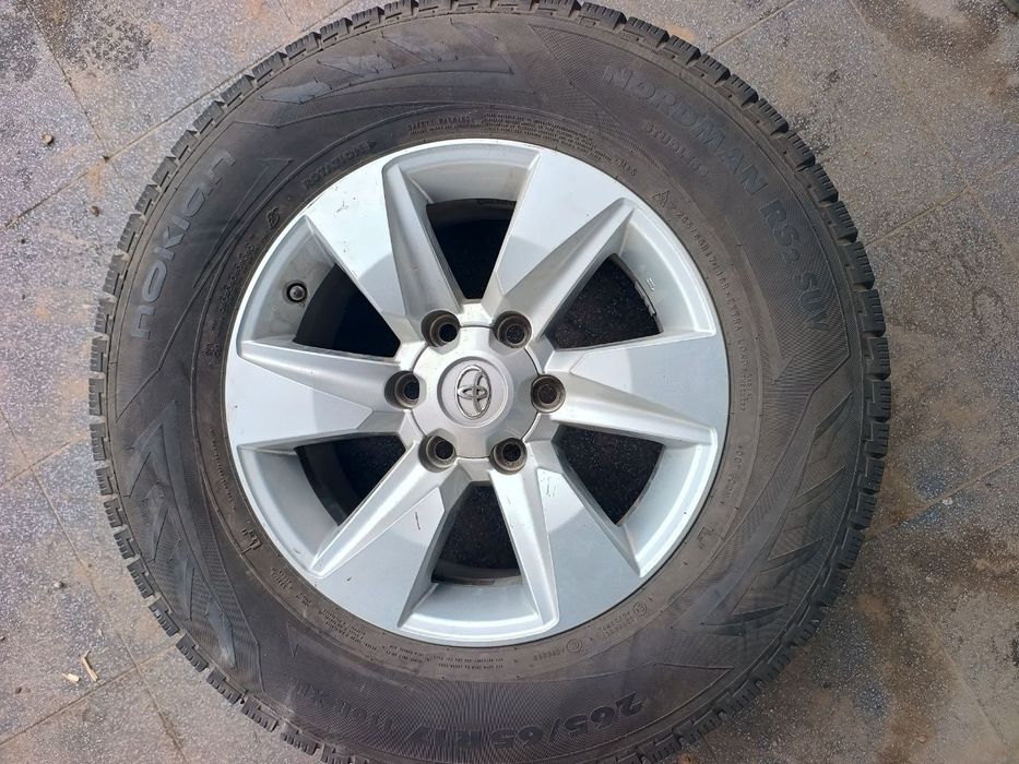 Диски Land Cruiser 150 Nokian nordman rs2 265/65 r17