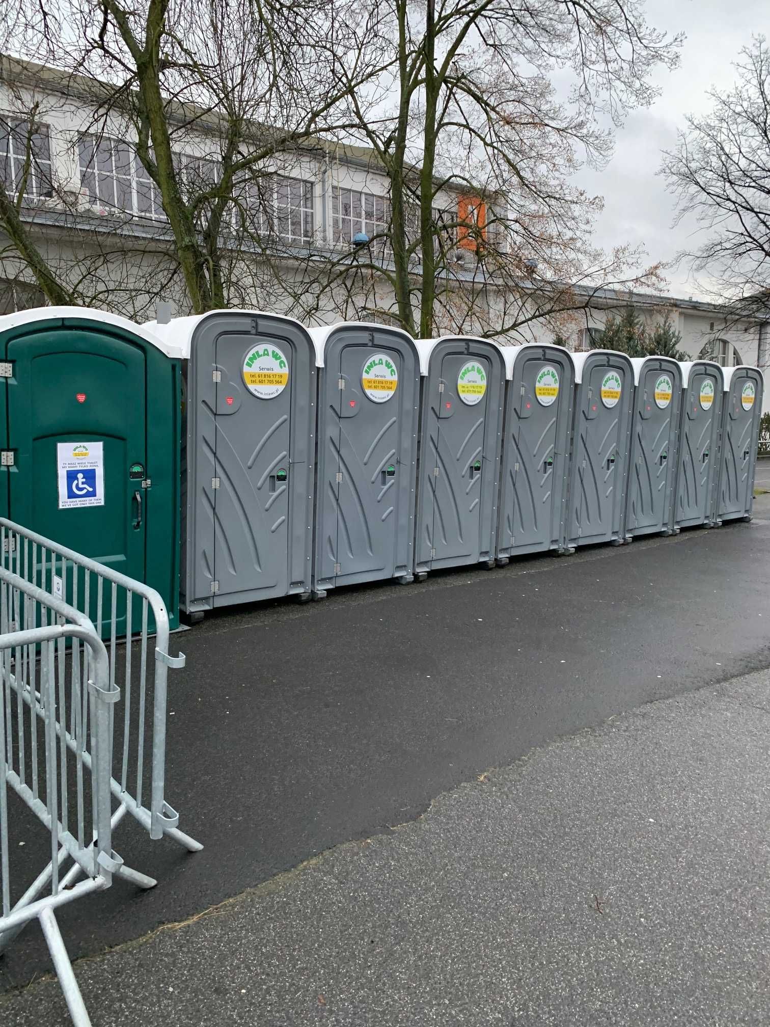 Toalety przenośne, Toaleta WC Wynajem- serwis Poznań