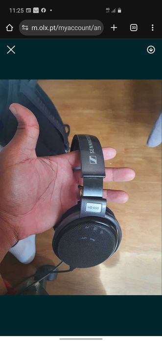 Headphones Sennheiser HD 650 Profissional