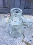 Frasco de vidro vintage