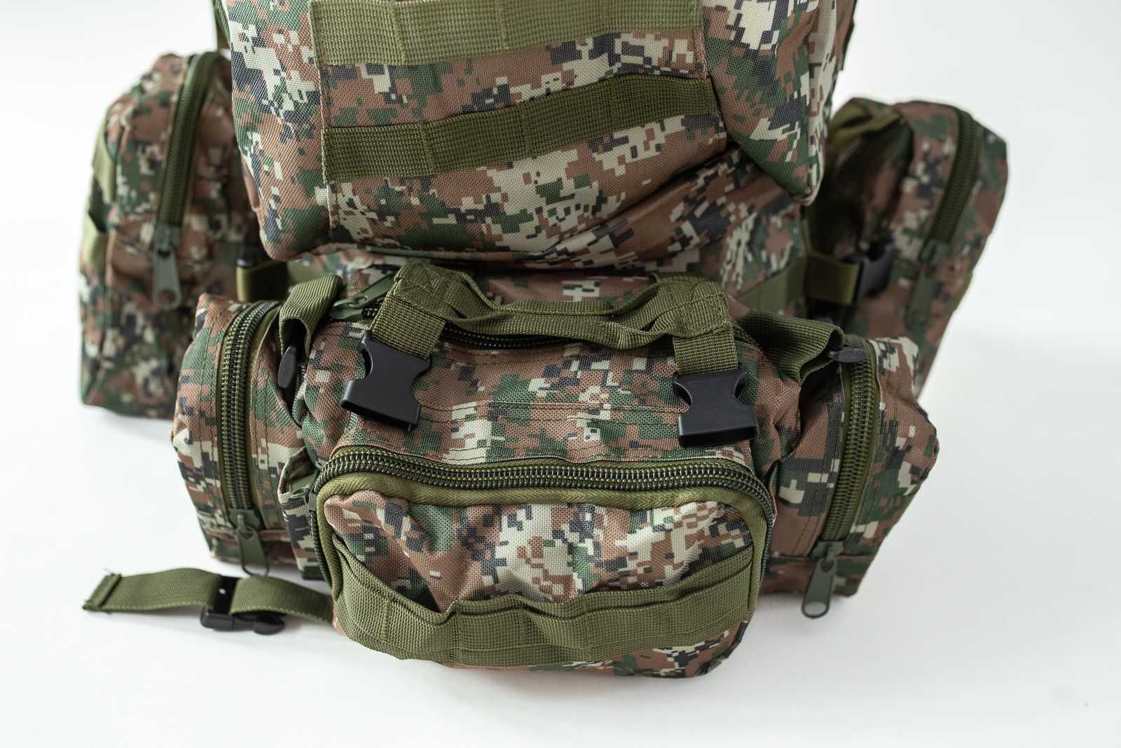 Plecak survivalowy 50L 4w1 – wycieczki, szkoła, codzienne użycie