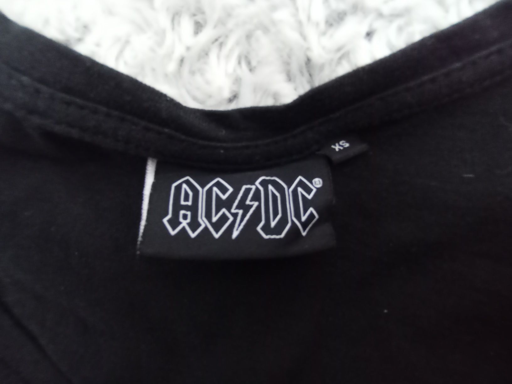 T-shirt czarny, AC/DC