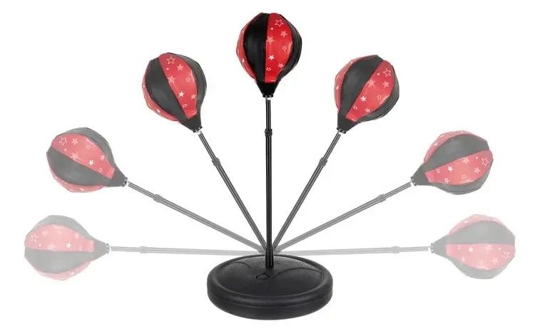 Дитячий боксерський набір Стійка 80-110см + рукавиці + насос