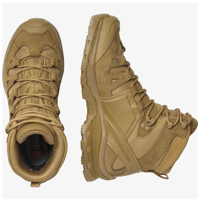Взуття тактичне salomon quest 4d forces 2 | coyote brown