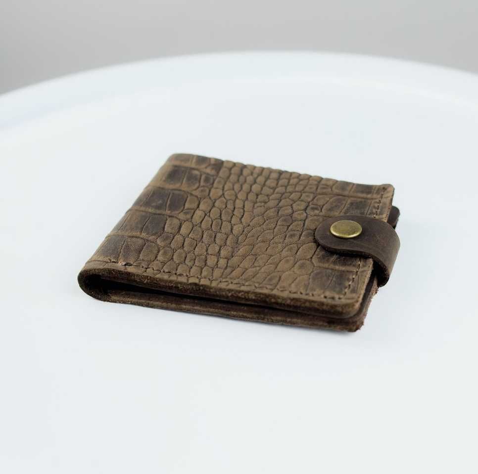 Класичний гаманець із натуральної шкіри