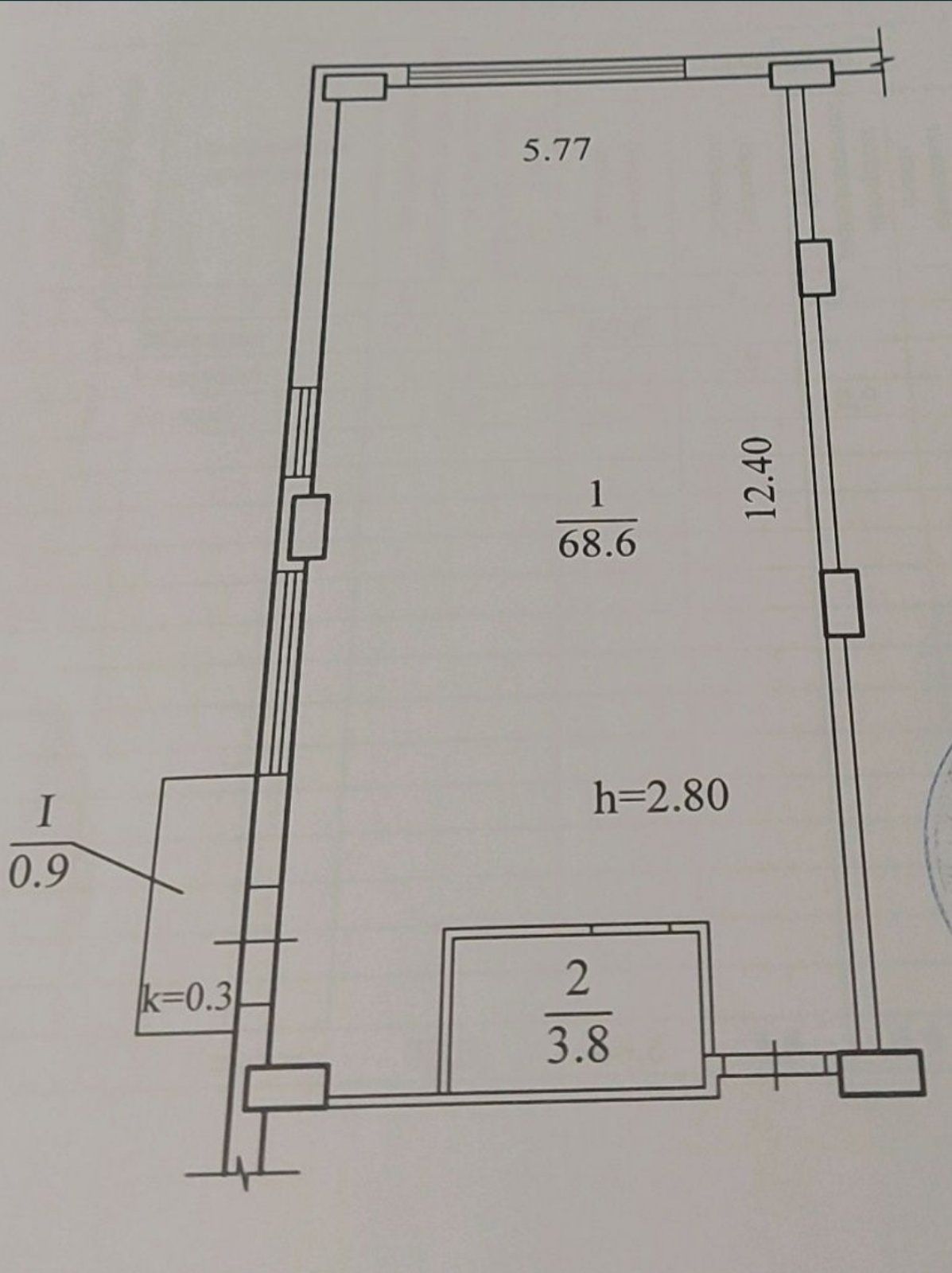 Продам 3 комнатную квартиру в центре, новострой.