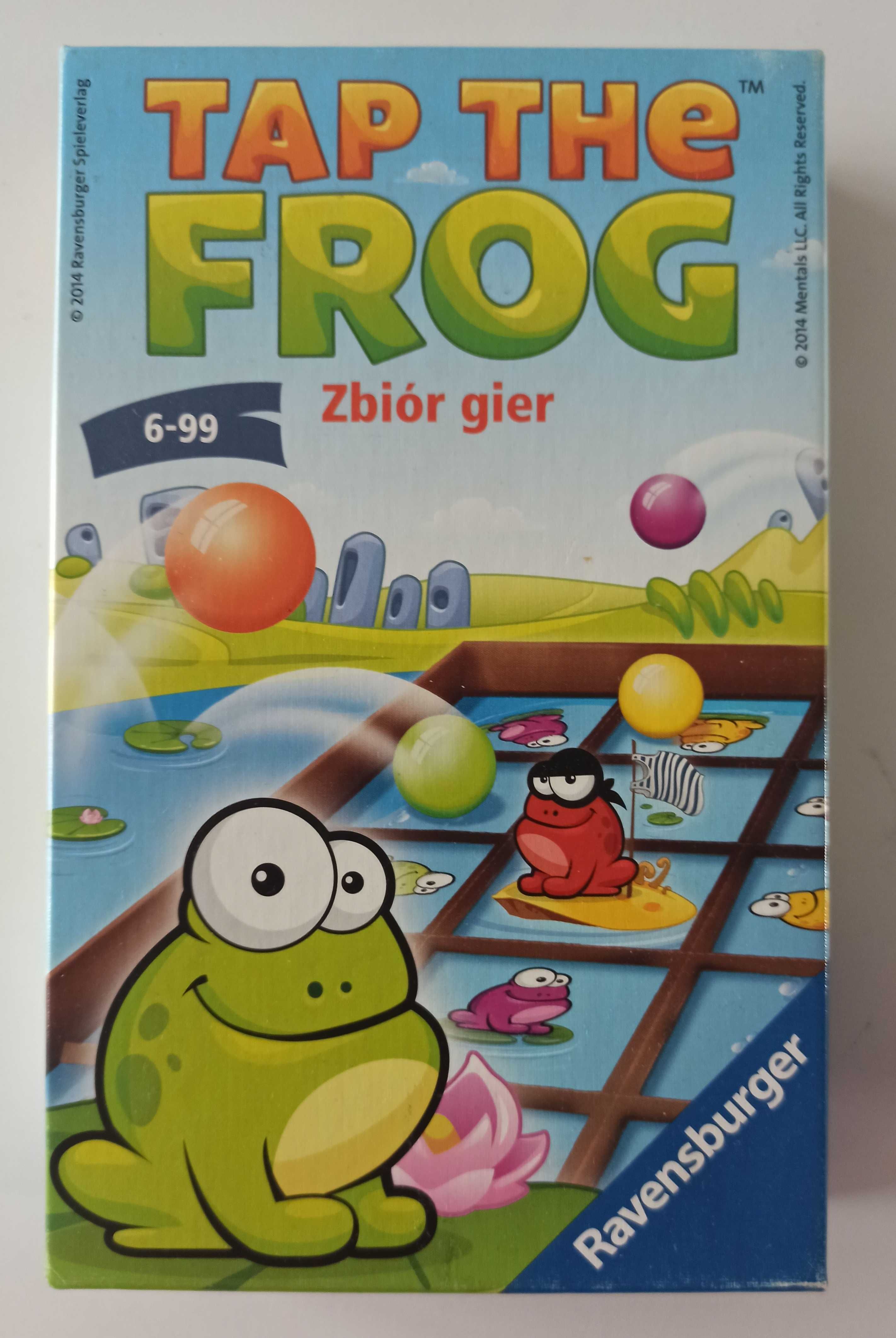 gra dla dzieci Tap The Frog Revensburg +6 lat zbiór gier