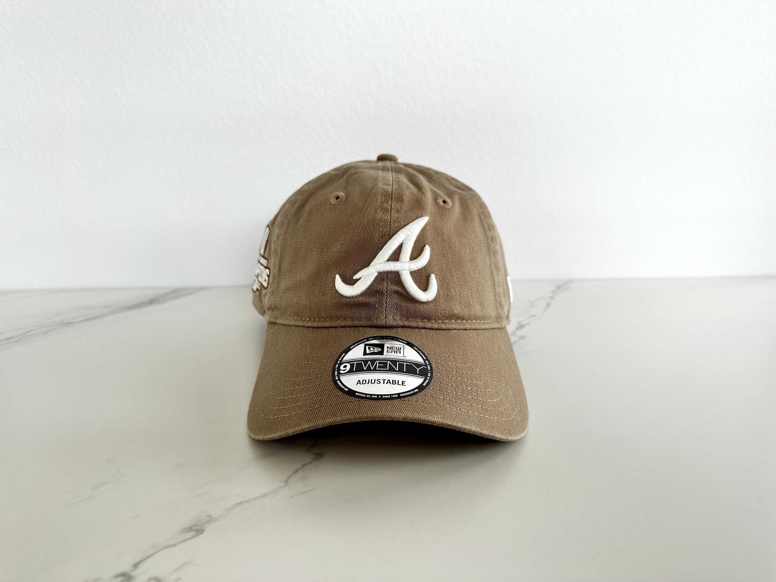 Czapka z daszkiem NEW ERA 9TWENTY 920 Atlanta Braves WSC 2021 brązowa