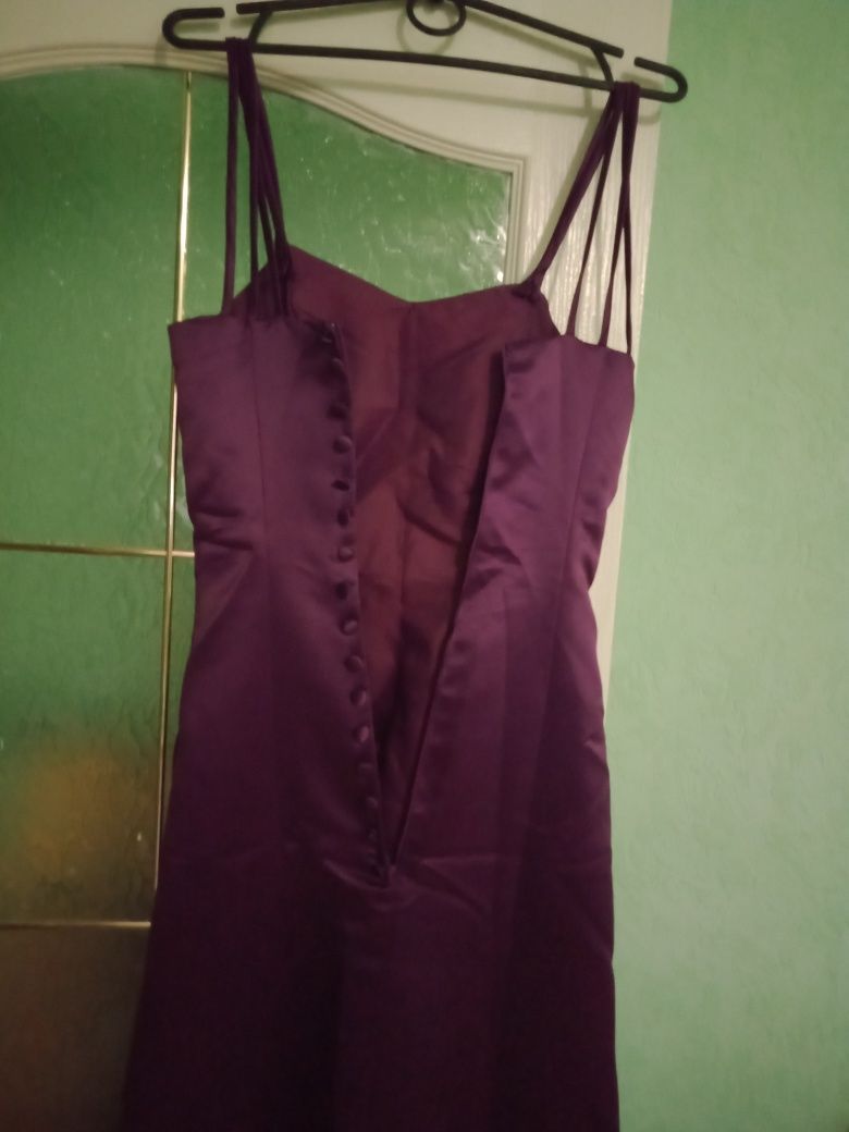 Платье вечернее фиолетовый цвет