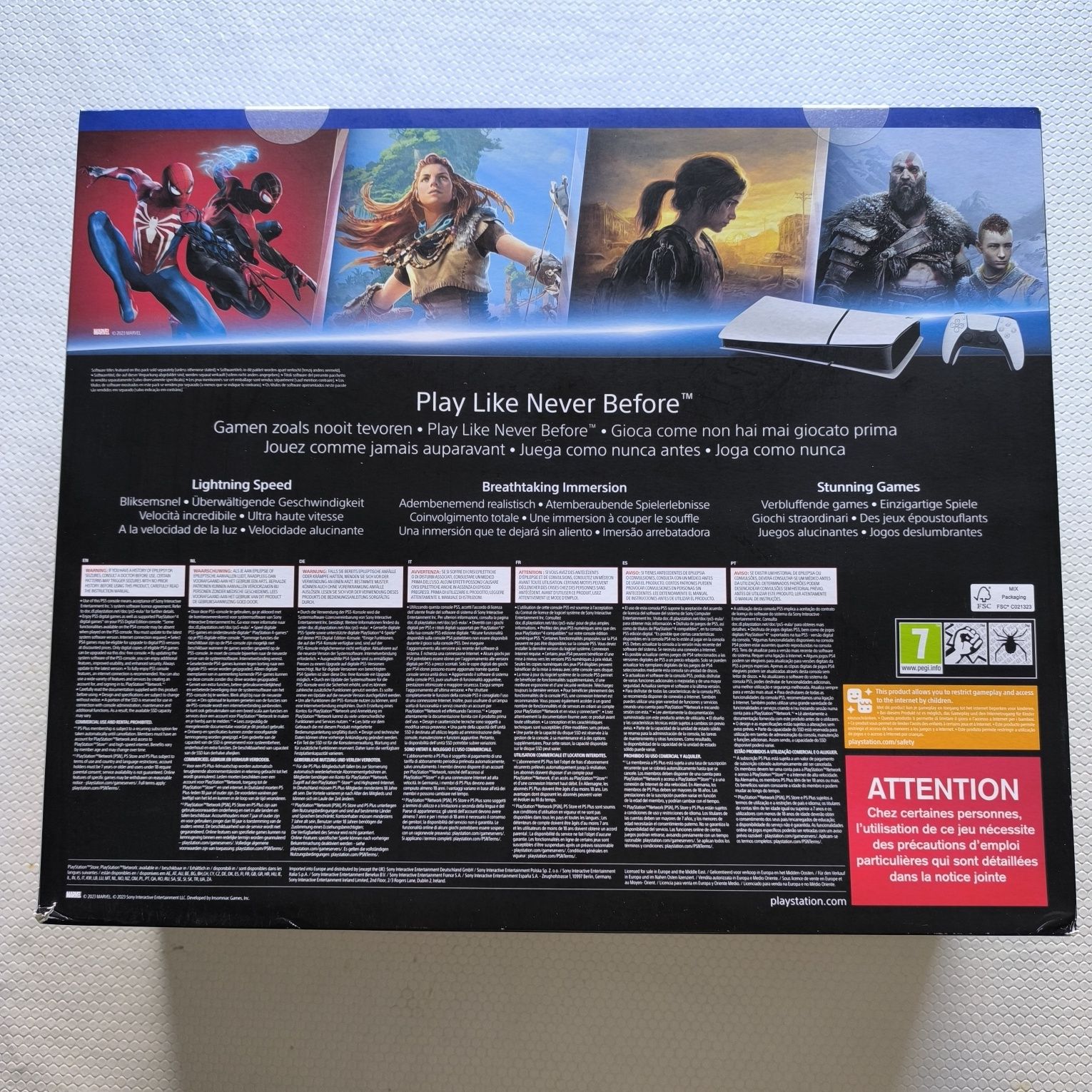 PS5 Digital Edition 1TB nova selada