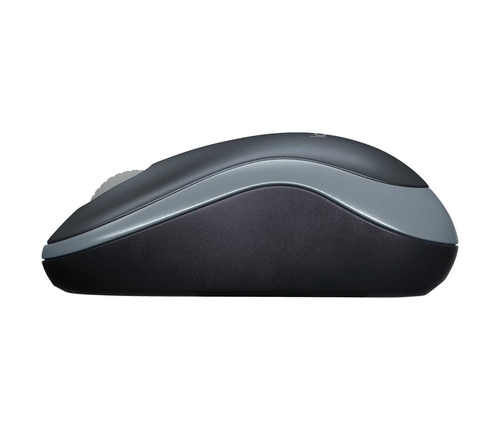 Mysz bezprzewodowa Logitech M185 optyczna czarno-szara FV