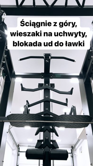 Wielofunkcyjny atlas KryptonXF405, 3stosy 360kg, suwnica, DOSTĘPNY