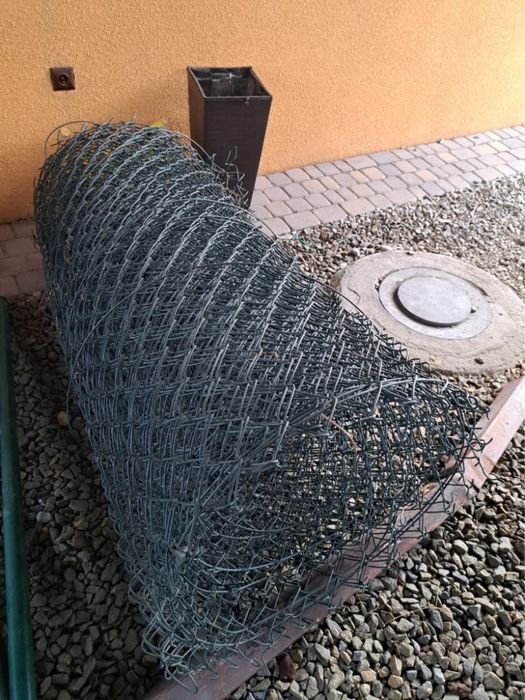 Siatka ogrodzeniowa z demontażu