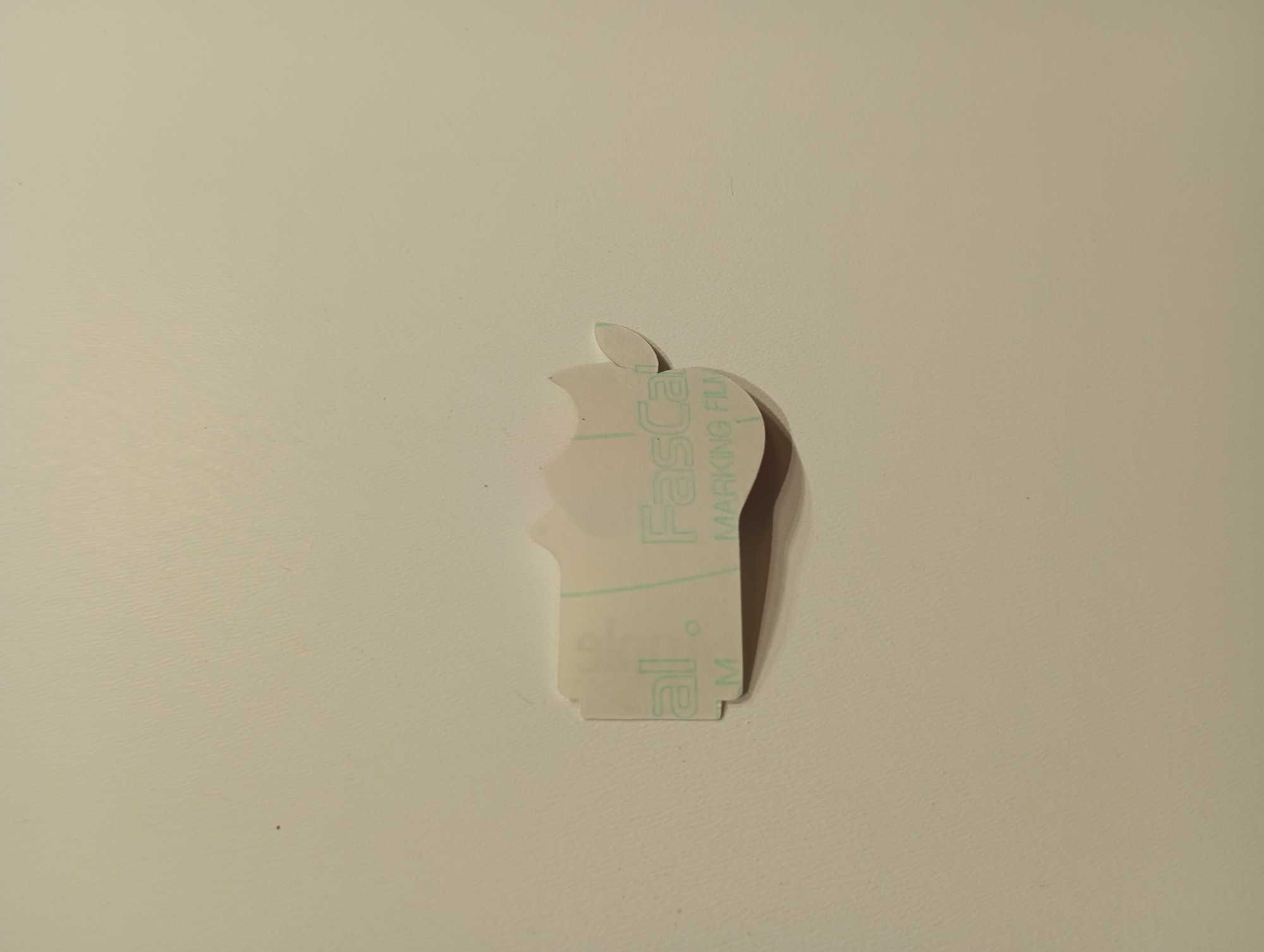 Apple computer vintage stickers 7 x 4 cm Macintosh Mac 1980 adesivo