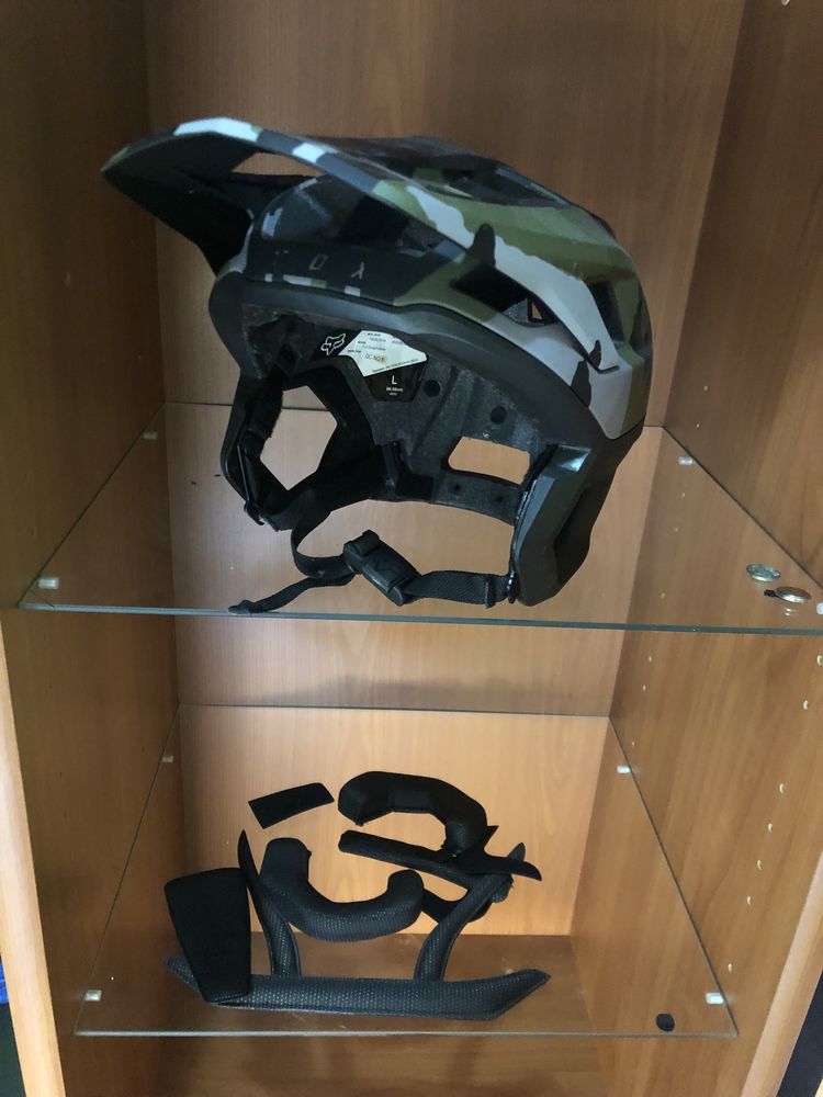 Capacete Fox F-5 dropframe