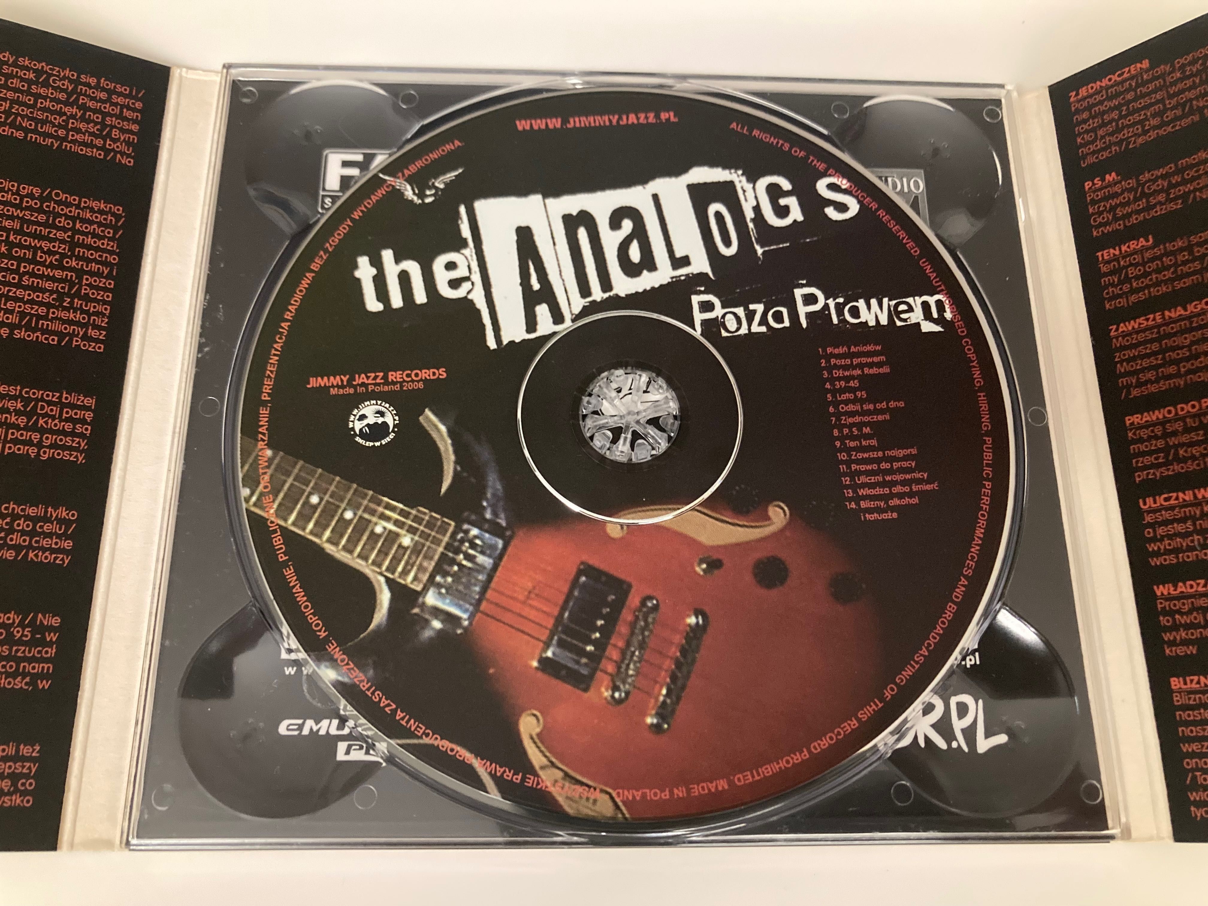 The Analogs - Poza Prawem. I wydanie. Unikat