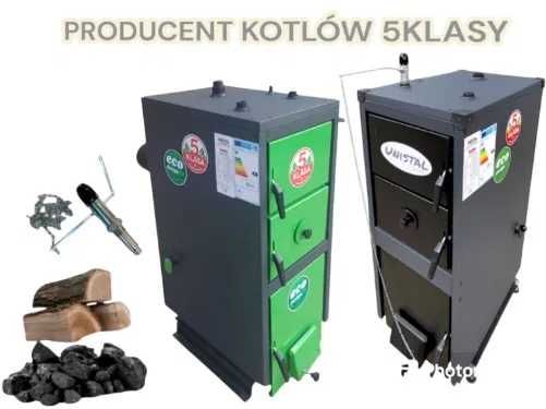 Kocioł Kotły na Drewno/Węgiel/Pellet Piec Piece 13kW do 160m2 5KLASA!