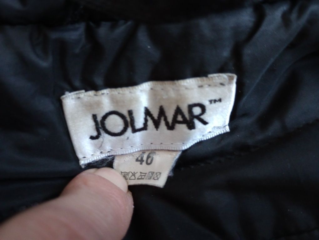 Kurtka czarna asymetryczna Jolmar r. 46