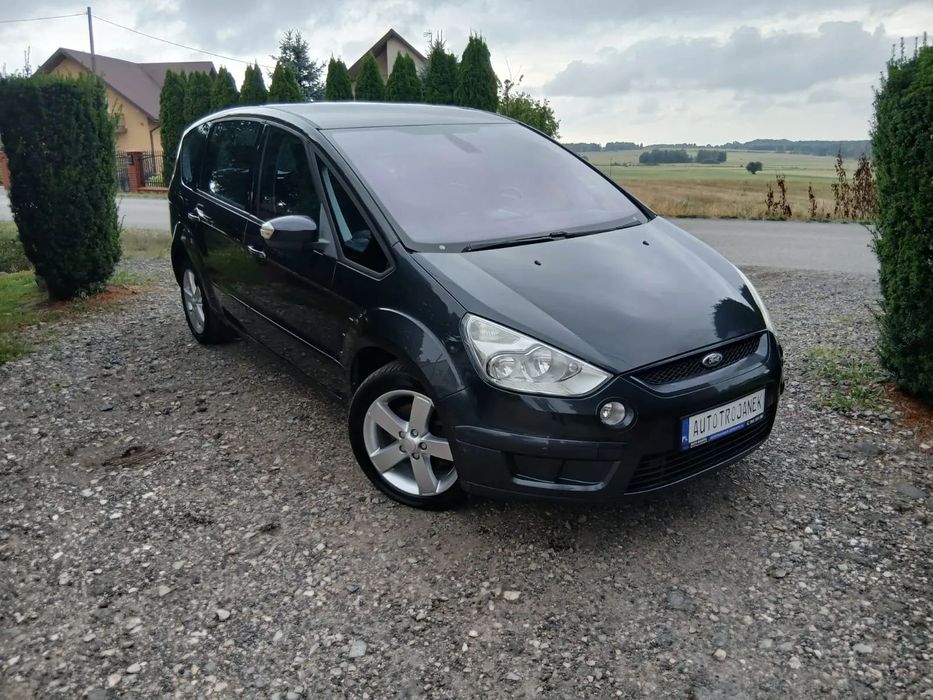 Ford S-Max 7-Osobowy*Alu Felgi*Navi*Klima*Czujniki*Certyfikat przebiegu Nap