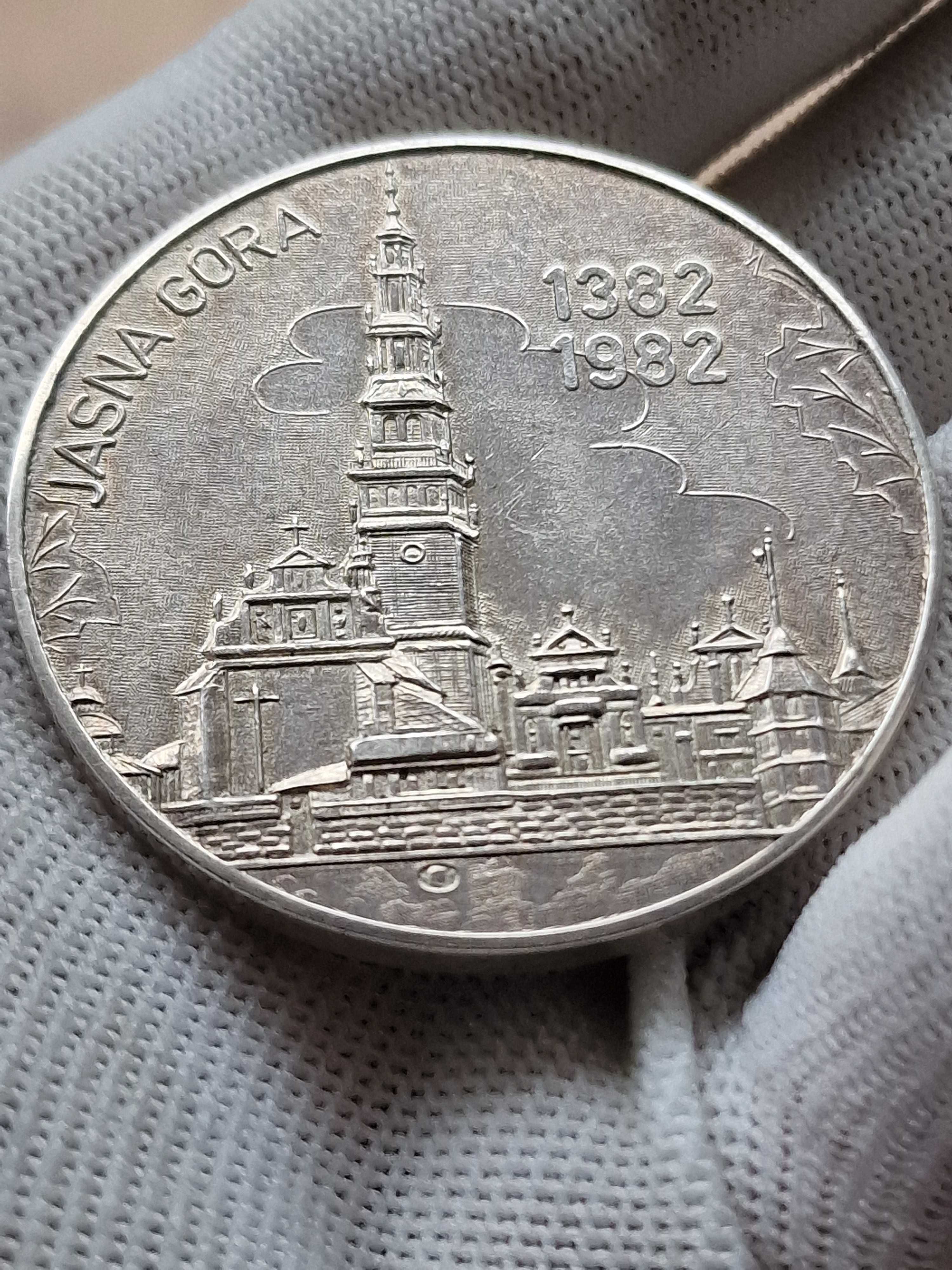 Medal Jasna Góra 1382- 1982 srebro