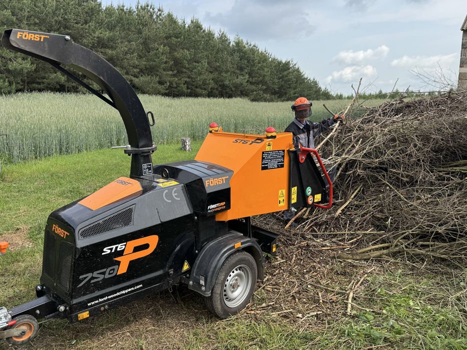 Usługi Rębakiem/Mielenie Gałęzi/Zrębkowanie/Rozdrabnianie-Starogard Gd