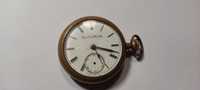 Zegarek kieszonkowy Elgin 1895 rok pozłacany amerykański