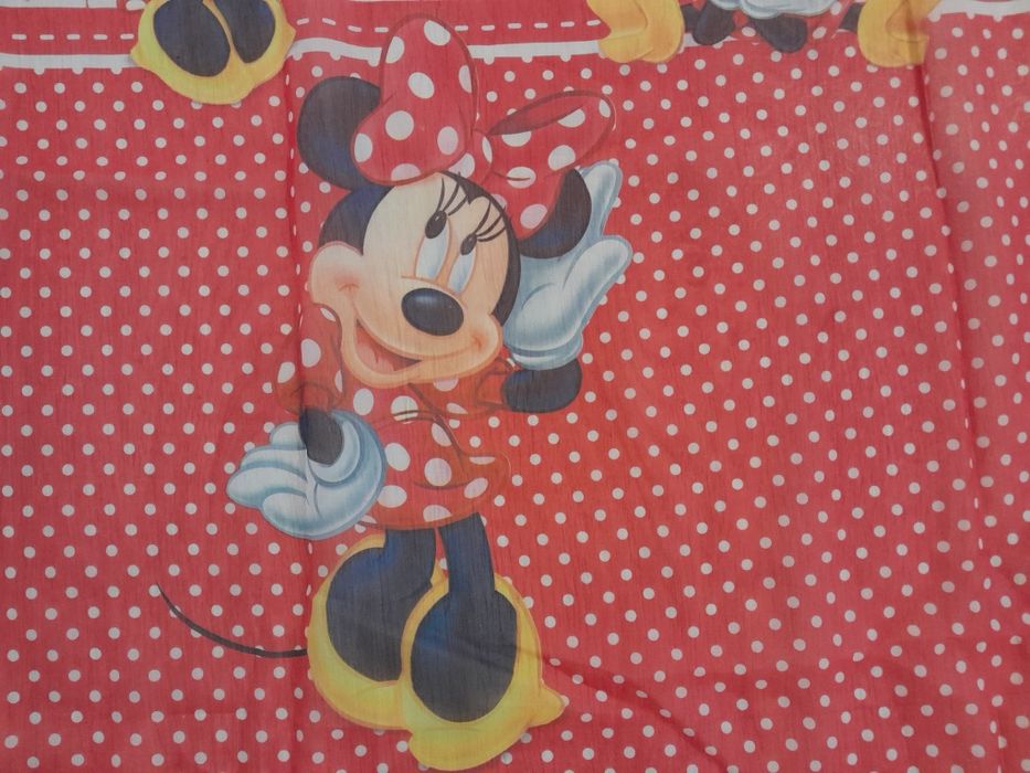 Firany z Myszką Minnie 2szt