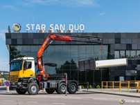 Mercedes-Benz Mercedes-Benz AROCS 3345 6x6 PALFINGER PK 33002 HDS Żuraw Euro 6 Crane Kran  Mercedes-Benz AROCS 3345 6x6 PALFINGER PK 33002 HDS Żuraw Euro 6 Cran