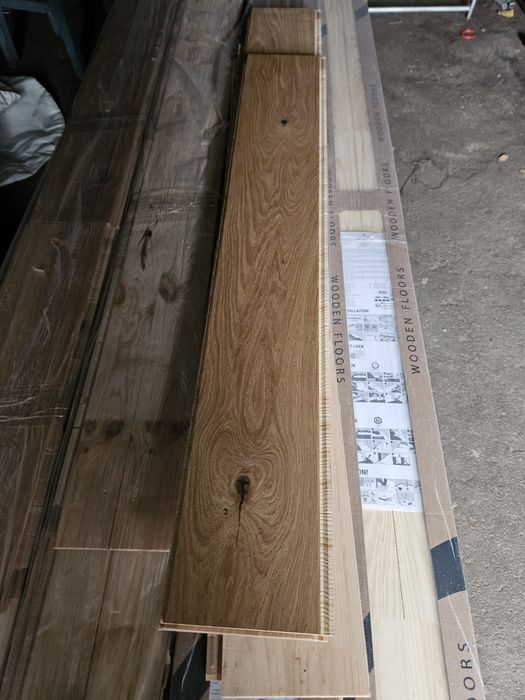 Паркетна дошка дуб брашировпний з фаскою