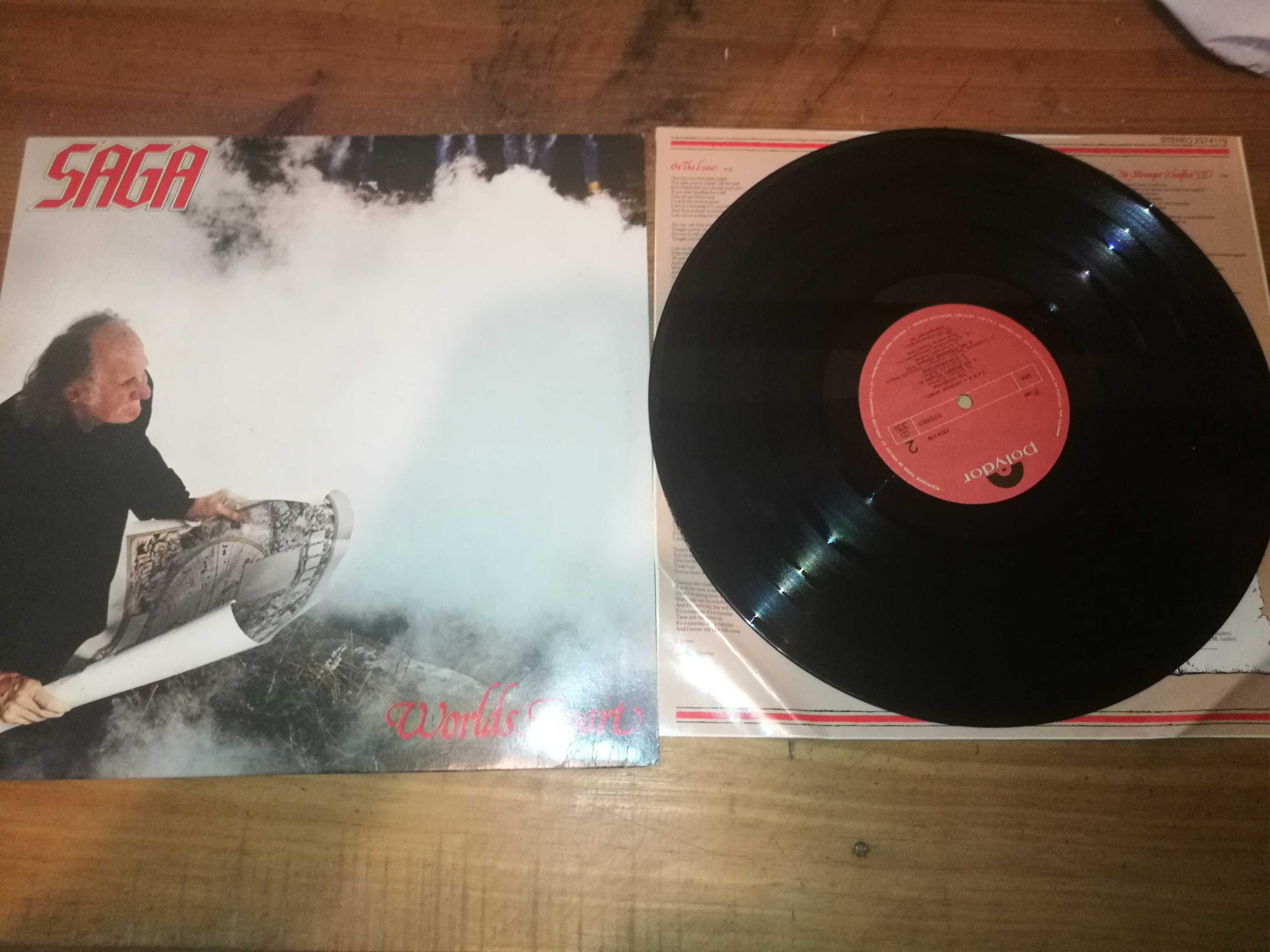 SAGA (Prog-Rock) - Worlds Apart LP
