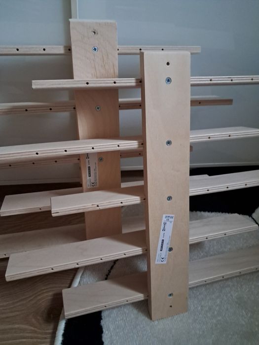 2 półki ikea lustigt na lego schleich drewniane jak nowe