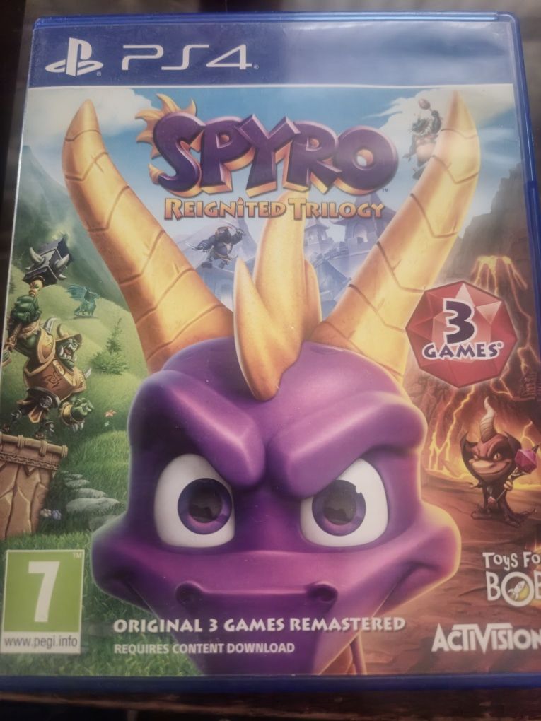 Gra ps4 Spyro reignited trilogy